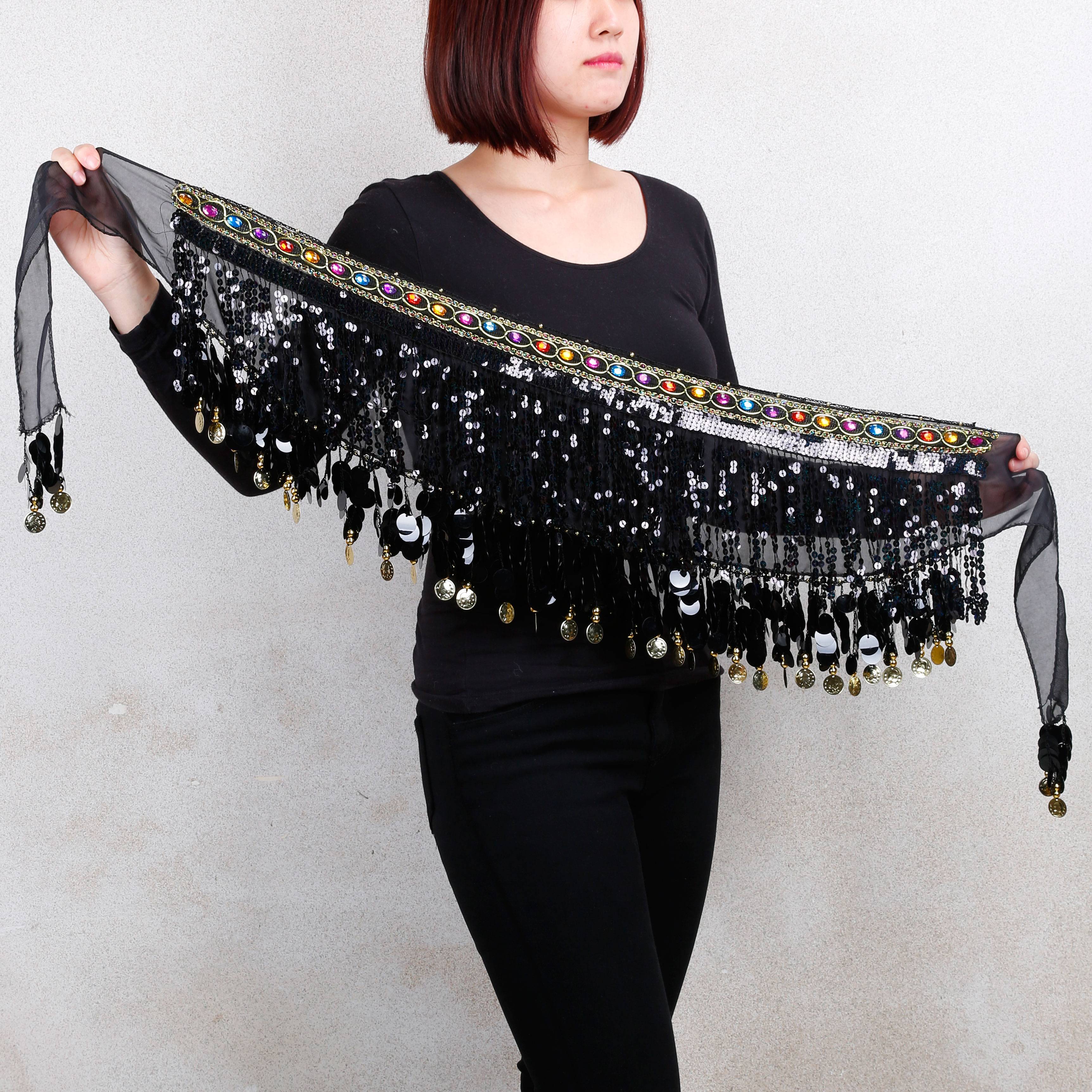 Black luminous thongs